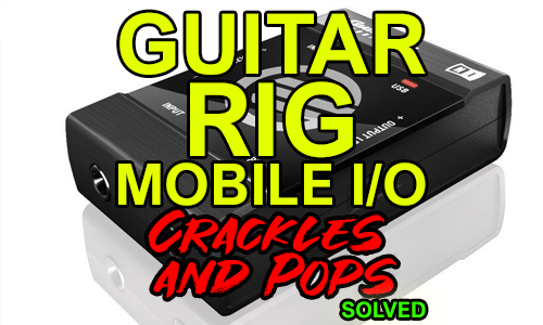 Crackles and Pops When Recording Guitar in Cubase 8 – Solved