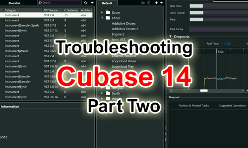 Troubleshooting Cubase 14 - Part 2