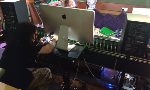 Soundcraft TS24 Repair: Fixing Dead LED Meters by Replacing Power Supply Capacitors