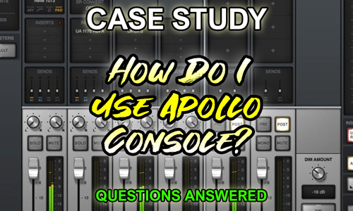Understand the Apollo Console Software for Seamless Studio Integration