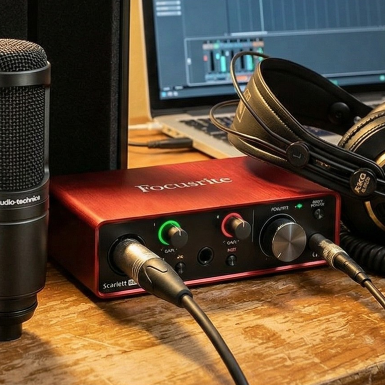 Focusrite 2i2 Studio Setup